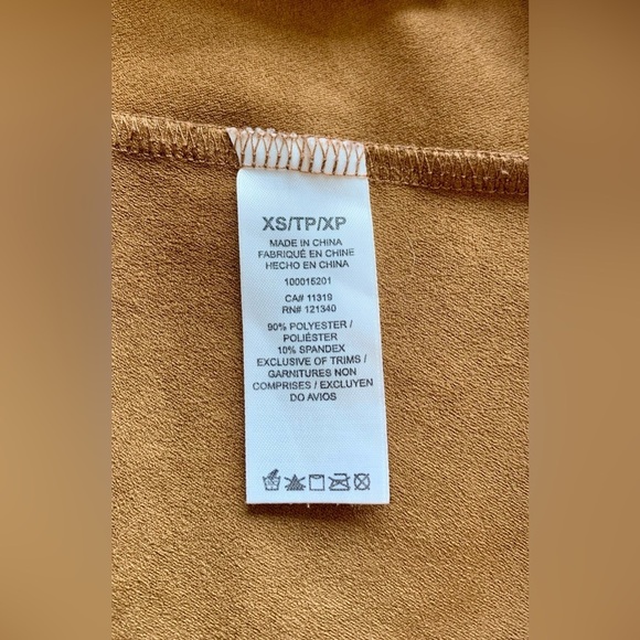 Suede Button-Up  Skirt from Dynamite - Picture 4 of 4